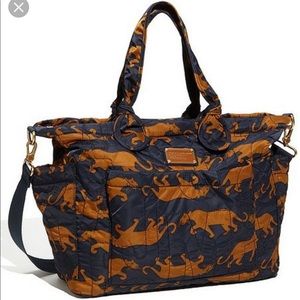 Marc by Marc Jacobs panther diaper bag